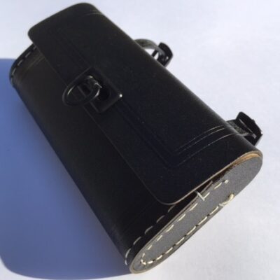 Saddle Bag for Tools, black with 1 black catch