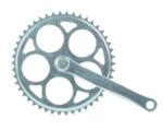 Single speed Crankset, 46T, 170 mm, silver