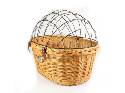 XL bicycle basket for dogs